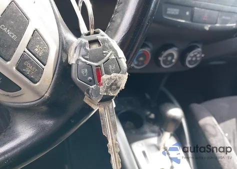 2010 Mitsubishi Outlander Es из США, поврежденный, VIN JA4AS2AW2AZ004037